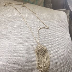 Kendra Scott adjustable tassel Necklace